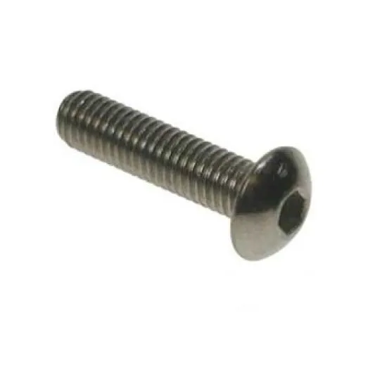 M4x12 Socket Button Screw Stainless Steel (Single Unit) [ISO 7380 Grade 304 A2]